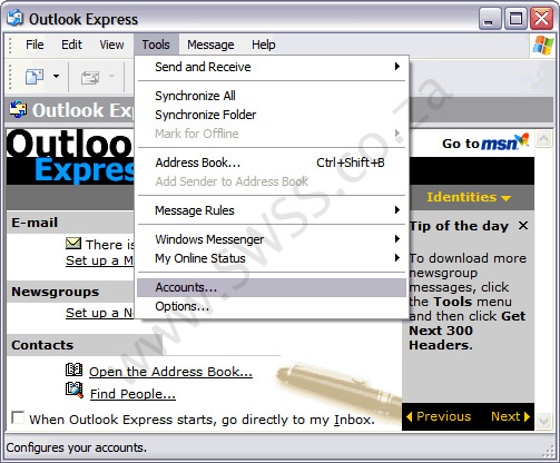 how to add additional accounts to outlook web mail