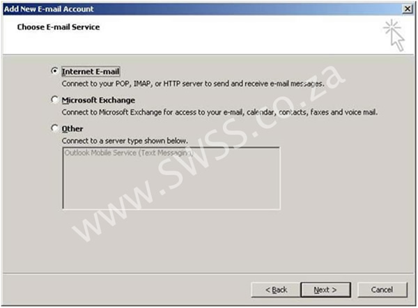 Microsoft Office Outlook 2007 Email Setup