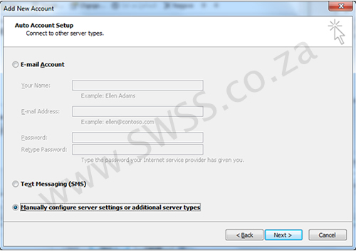 Microsoft Office Outlook 2010 Email Setup